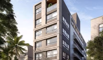 Apartamento 1 dormitório sendo suíte semi - mobiliado