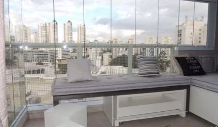 Apartamento com 1 quarto para alugar na Rua Castelhano, 120, Morumbi, São Paulo, 50 m2 por R$ 3.200