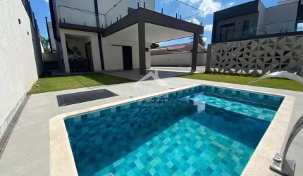 Casas novas em condomínio fechado em Atibaia - junto a Al. Lucas