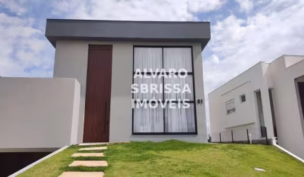 Linda casa nova à venda com 4 dormitórios  4 suítes à venda 711 m²  no Condomínio Campos de Santo Antônio II  em Itu SP