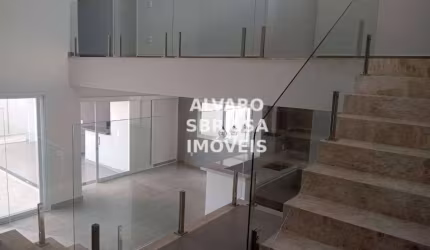 Residencial Lagos d Icarai Salto SP  casa com 3 suítes de 221 m² com piscina