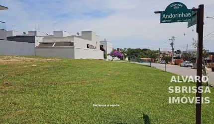 Terreno com excelente topografia à venda no Condomínio Portal dos Sábias com 150 m² em Itu SP entrada 30% + 120 parcelas