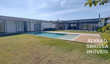 Casa térrea com piscina e 5 suítes no Condomínio Terras de São José II em Itu SP ac:550m2 at:2.131m2