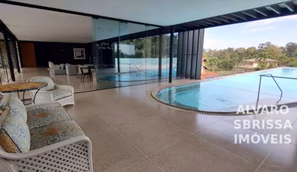 Casa com 5 suítes, maravilhosa piscina e gourmet no Condomínio Terras de São José em Itu SP