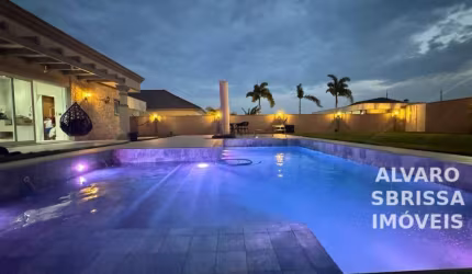 Casa  com 4 suítes, piscina, área gourmet integrada a cozinha.  Condomínio Xapada Parque Ytu em Itu SP  - ESTÁ ALUGADA