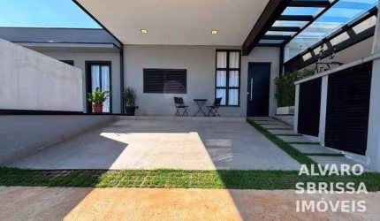 Casa com 3 dormitórios à venda, 124 m² por R$ 900.000,00 - Condomínio Portal dos Sabias - Itu/SP