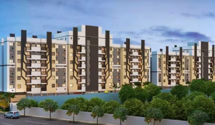 Apartamento 2 dormitorios com sacada no Ecoville - J.A. Imoveis