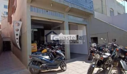 IMOVEL MISTO RESIDENCIAL COMERCIAL - SANTO ANDRÉ - 250 M² - SALÃO TERREO 200 M² + CASA COBERTURA C/ 3 DORMTS 3 VAGAS