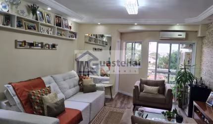 Espaçoso apartamento de 3 quartos com 2 suítes em Vila Caminho do Mar - São Bernardo do Campo por R$760.000