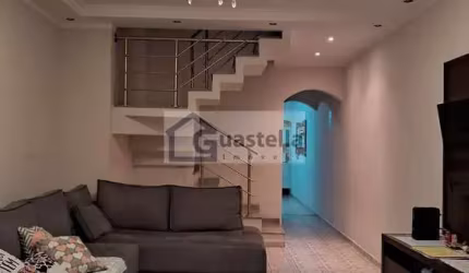 Casa Sobrado em Parque Gerassi - Santo André, SP