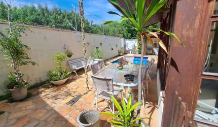 Casa em condomínio fechado com 4 quartos à venda na Rua Alfredo Ribeiro Nogueira, 280, Nova Campinas, Campinas, 179 m2 por R$ 1.200.000