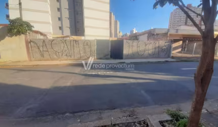 Terreno comercial à venda na Rua Júlio Frank de Arruda, 187, Botafogo, Campinas por R$ 800.000