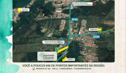 Terreno à Venda em Loteamento Padrão, em Canasvieiras, Florianópolis !!