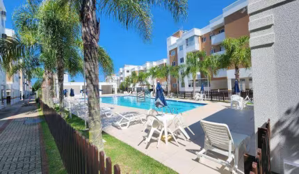 Apartamento com completa infraestrutura no Residencial Porto Caravelas, Canasveirias