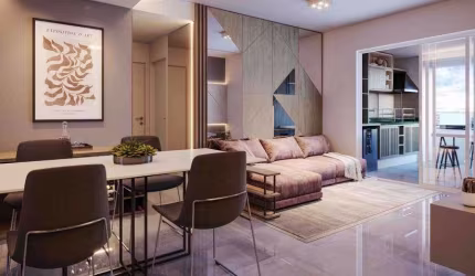 Apartamento para venda com 87 metros quadrados com 2 quartos