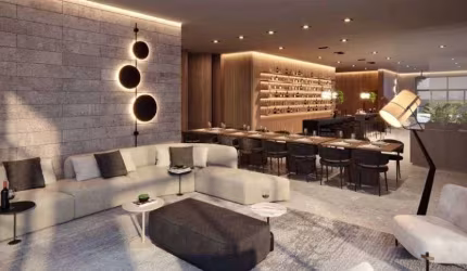 Apartamento alto padrão à venda no Unik Residence na Vila Firmiano Pinto em São Paulo - SP