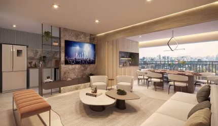 Apartamento de alto padrão á venda no Condomínio ML Brooklin em São Paulo - SP