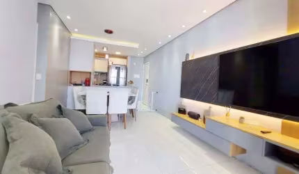Apartamento à venda no Condomínio Venturi Residencial em Rudge Ramos em São Bernardo do Campo - SP