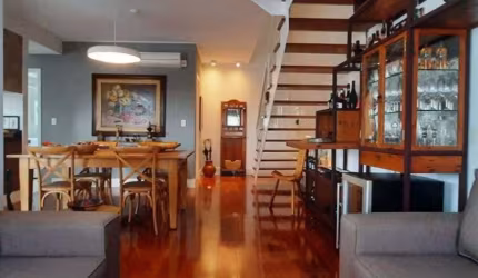 Apartamento duplex alto padrão mobiliado para venda no The One Loft no Cambuí em Campinas - SP.