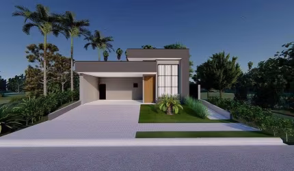 Casa à venda no Condomínio Club Santorini no Parque Brasil 500 em Paulínia - SP