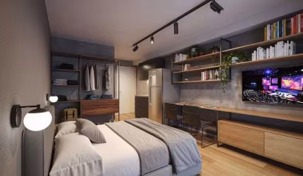 Studio à venda no Nurban Barão de Campinas em Campos Elíseos em São Paulo - SP