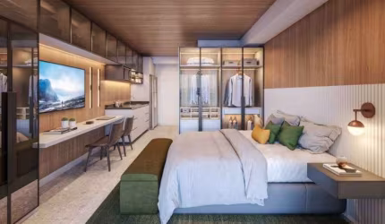 Studio à venda no Condomínio Exalt Ibirapuera by Eztec. na Vila Clementino em São Paulo - SP
