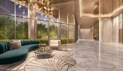 Apartamento de alto padrão no Condomínio Saffire by Elie Saab em Indianópolis - SP.
