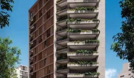 Apartamento à venda no Condomínio Arte Concreta Jardins no bairro Cerqueira César em São Paulo - SP