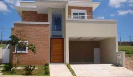 Casa de condomínio para venda tem 332 metros quadrados com 4 quartos