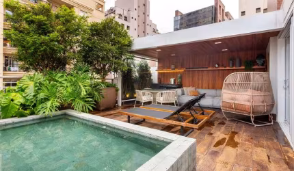 Cobertura porteira fechada à venda em Vila Nova Conceição, São Paulo - SP