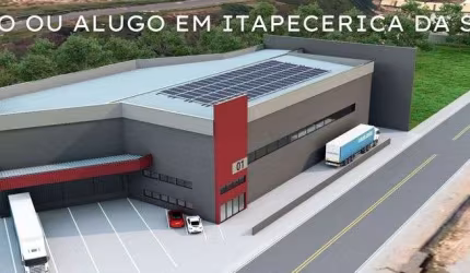 Galpão/Depósito/Armazém para Aluguel ou Venda em Itapecerica da Serra junto a BR-116