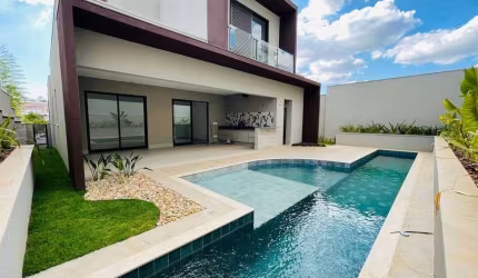 Casa alto padrão à venda no Condomínio Alphaville Dom Pedro 3 em Campinas - SP.