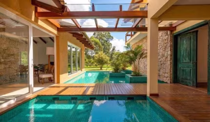 Casa de Campo de Alto Padrão no Condomínio Terras de São José II em Itu - São Paulo
