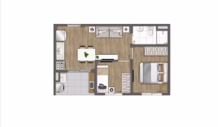 Apartamento à venda no Condomínio Kazzas Park Nova Atlântica em Socorro em São Paulo - SP