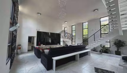 Casa Sobrado alto padrão à venda no Condomínio Nova Higienópolis no Jardim do Golf I em Jandira - SP