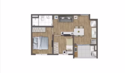 Apartamento à venda no Condomínio Kazzas Park Nova Atlântica em Socorro em São Paulo - SP