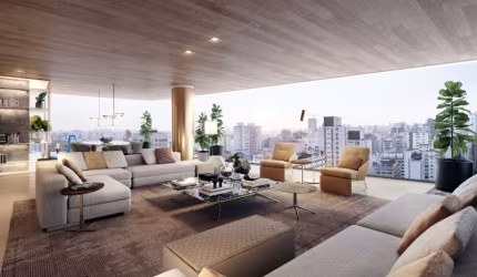 Apartamento garden à venda no Condomínio Facces Jardins no Jardim Paulista em São Paulo - SP