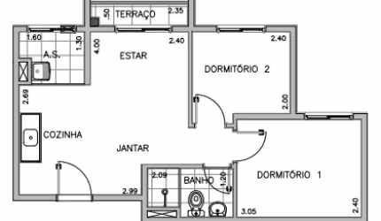 Apartamento à venda no Condomínio Gran Kazzas Botanic no Jardim Botânico em São Paulo - SP