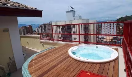 Cobertura Duplex com Vista Maravilhosa para o Mar na Praia Martim de Sá – Conforto e Sofisticação!