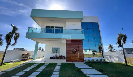 Casa em condominio para aluguel, 5 quartos, 5 suítes, sendo 1 DCE, 4 vagas, Condomínio Alphaville - Barra dos Coqueiros/SE