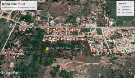 Sitio no Loteamento Costa Azul