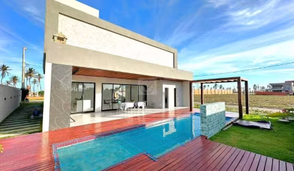 Casa em condominio à venda, 4 quartos, 3 suítes, 4 vagas, Alphaville - Barra dos Coqueiros/SE