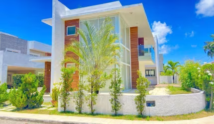 Belíssima Casa com 3 suítes no Condominio Ravines - bairro Aruana