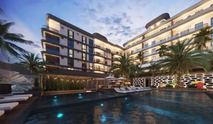 APARTAMENTO EXCLUSIVO À BEIRA-MAR COM 2 SUÍTES EM MARISCAL, BOMBINHAS