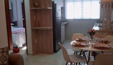 Apartamento para venda tem 37 metros quadrados com 2 quartos