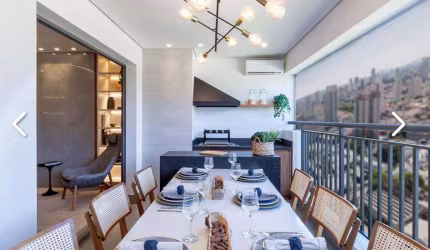 Apartamento a venda 2 dormitórios 1 suíte varanda gourmet na Vila Prudente