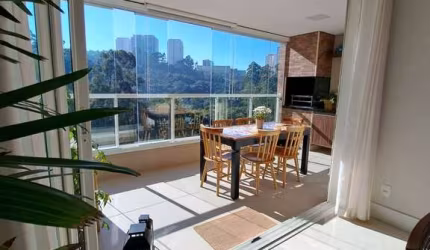 Apartamento para locação com 172 metros 3 suítes no Tamboré