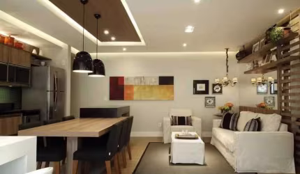Apartamento semi mobiliado para locação - Barueri