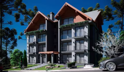 Apartamento 01 Dorm. à venda no Bairro Moura com 47 m² de área privativa - 1 vaga de garagem