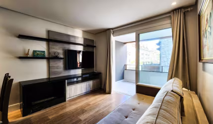 Apartamento 01 Dorm. à venda no Bairro Centro com 62 m² de área privativa - 1 vaga de garagem
